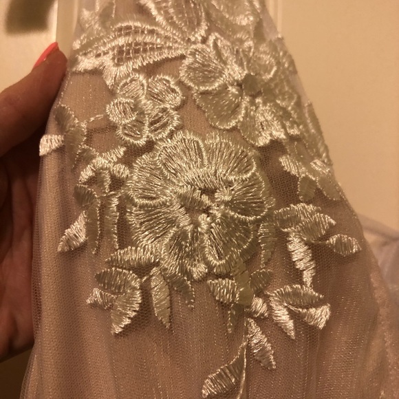 Boutique Dress with lace and tulle. Sooo pretty! - Picture 6 of 8